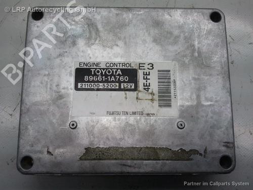 Used Engine control unit (ECU) TOYOTA COROLLA Compact (_E11_) 1.4 (EE111_, EE111R) (86 hp) 20574676
