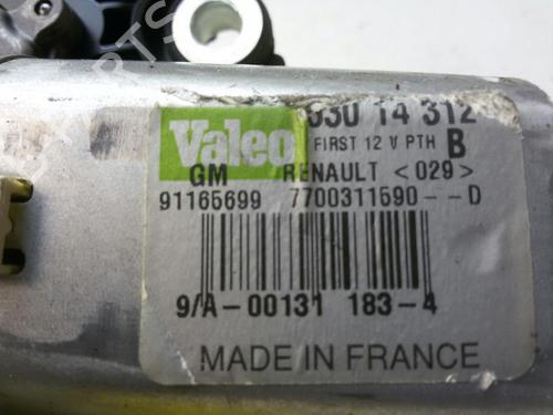Ruitenwissermotor achter OPEL VIVARO A Bus (X83) 1.9 DTI (F7, J7, A07) (101 hp) 20552666