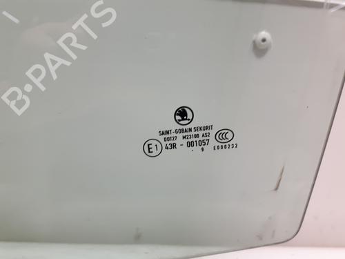 Front left door window SKODA FABIA II (542) 1.2 12V | BP20515543C18 