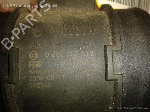 Mass air flow sensor OPEL SIGNUM Hatchback (Z03) 1.9 CDTI (F48) | BP20561632M95 
