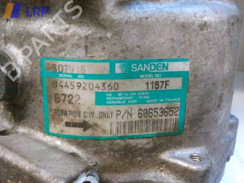 AC compressor ALFA ROMEO 156 Sportwagon (932_) 1.9 JTD 16V (932BXE00) | BP20557302M34 