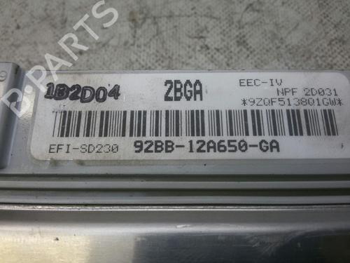 Used Engine control unit (ECU) FORD SIERRA II (GBG, GB4) 2.0 i DOHC (115 hp) 20574803