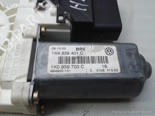 Rear left window mechanism VW GOLF V (1K1) 1.9 TDI | BP20562528C24 