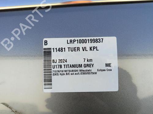 Left front door MITSUBISHI ECLIPSE CROSS (GK_, GL_) Plug-in Hybrid 4WD (GL3W) | BP32631945C2 