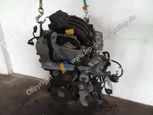 Used Engine RENAULT LAGUNA II (BG0/1_) 1.8 16V (BG06, BG0J, BG0M) (116 hp) 20562008