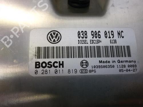 Used Engine control unit (ECU) VW POLO IV Saloon (9N2) 1.9 TDI (101 hp) 20574908