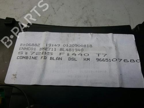 Instrument cluster PEUGEOT 308 SW I (4E_, 4H_) 2.0 HDi | BP20556653C47 