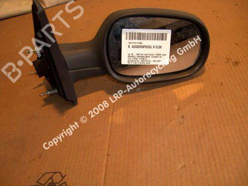 Used Right mirror RENAULT MEGANE I (BA0/1_) 1.6 i (BA0L) (75 hp) 20535183