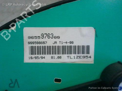 Instrument cluster PEUGEOT 206 Hatchback (2A/C) 1.4 i | BP20556536C47 