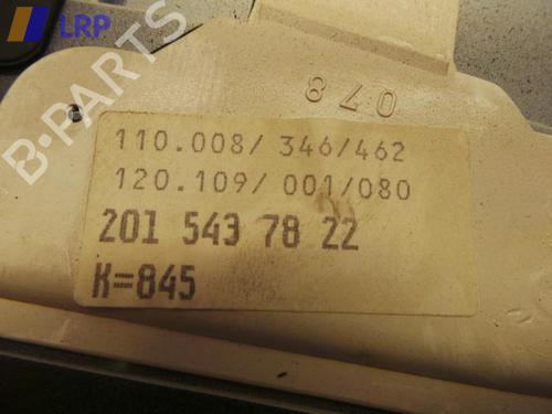 Used Instrument cluster MERCEDES-BENZ 190 (W201) E 1.8 (201.018) (109 hp) 20556222