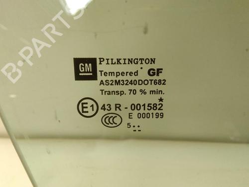Front right door window OPEL ASTRA H Estate (A04) 1.6 (L35) | BP20590925C19 
