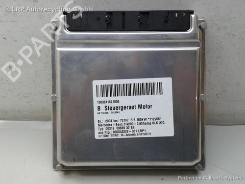 Engine control unit (ECU) MERCEDES-BENZ CLK (C209) CLK 320 (209.365) | BP20574857M57 