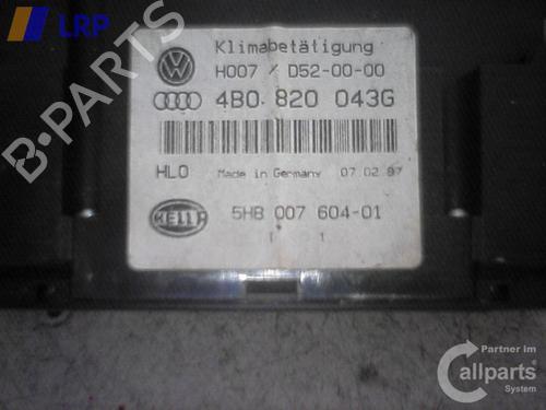 Climate control AUDI A6 C5 (4B2) 2.4 | BP20553619I5 