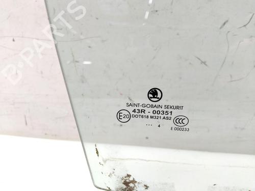 Front right door window SKODA FABIA I (6Y2) 1.4 16V | BP32197022C19