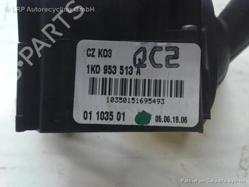 Used Steering column stalk VW TOURAN (1T1, 1T2) 1.9 TDI (105 hp) 20536347