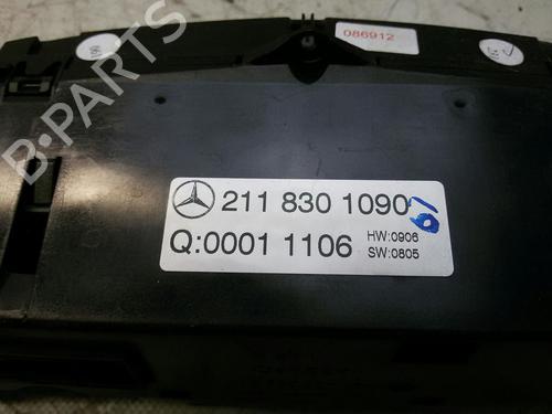 Climate control MERCEDES-BENZ E-CLASS (W211) E 280 CDI (211.020) | BP20555218I5 