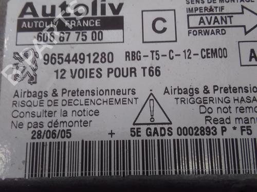 ECU airbags PEUGEOT 307 CC (3B) 2.0 16V | BP20525828M53 