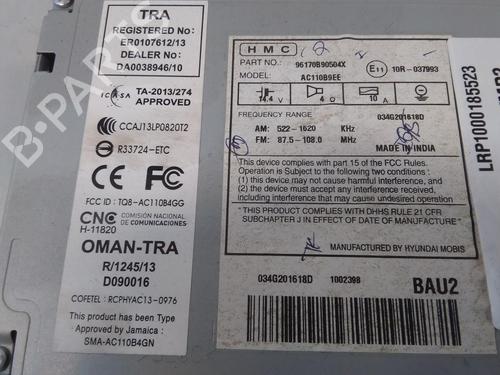 Radio HYUNDAI i10 II (BA, IA) 1.2 | BP30363681E6 