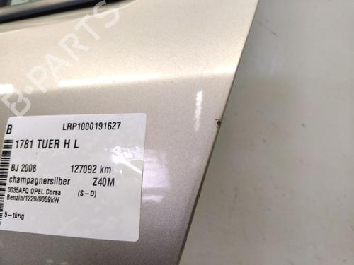 Left rear door OPEL CORSA D (S07) 1.2 (L08, L68) | BP26449709C4 