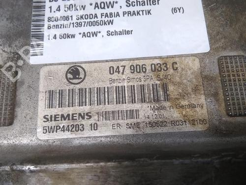 Engine control unit (ECU) SKODA FABIA I Praktik (6Y5) 1.4 | BP20526634M57 