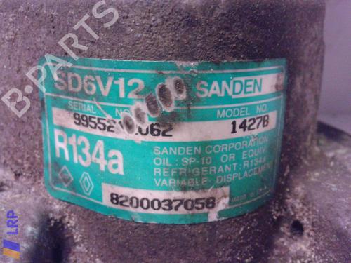 Used AC compressor RENAULT CLIO II (BB_, CB_) 1.2 16V (BB05, BB0W, BB11, BB27, BB2T, BB2U, BB2V, CB05,... (75 hp) 20555613