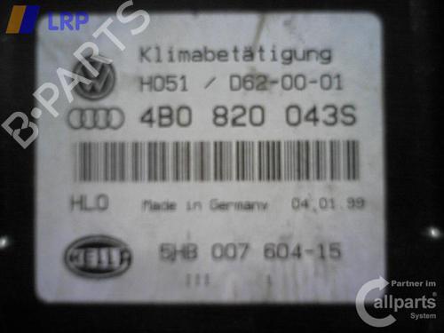 Climate control AUDI A6 C5 (4B2) 4.2 quattro | BP20553825I5 