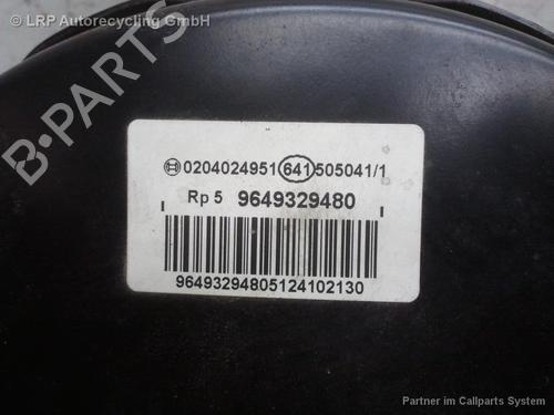 Servo brake CITROËN C3 Pluriel (HB_) 1.4 HDi | BP20537829M42 