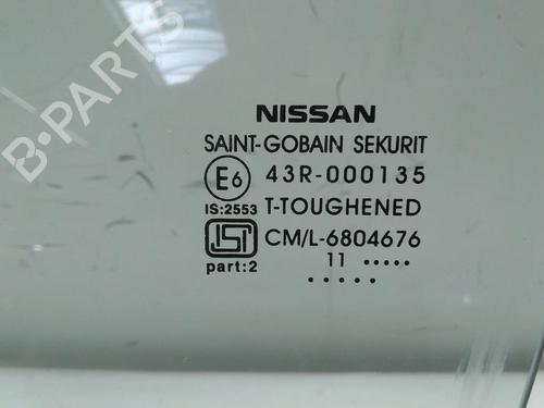 Front left door window NISSAN MICRA IV (K13K, K13KK) 1.2 | BP20590825C18
