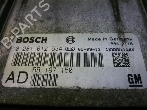 Engine control unit (ECU) OPEL VECTRA C Estate (Z02) 1.9 CDTI (F35) | BP20574699M57 