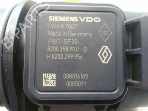 Used Mass air flow sensor RENAULT CLIO III (BR0/1, CR0/1) [2005-2014]  20561519