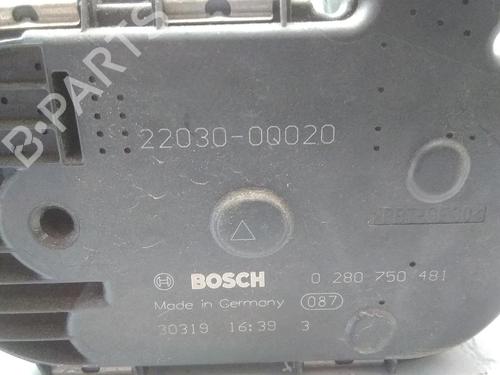 Throttle body CITROËN C1 (PM_, PN_) 1.0 | BP20526539M82 