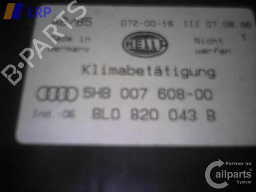 Commande Chauffage AUDI A4 B5 (8D2) 1.6 | BP20553616I5 
