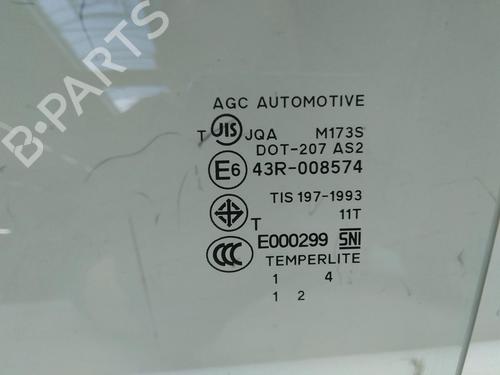Rear left door window MITSUBISHI MIRAGE / SPACE STAR VI Hatchback (A0_A) 1.0 (A05A) | BP20592237C20 