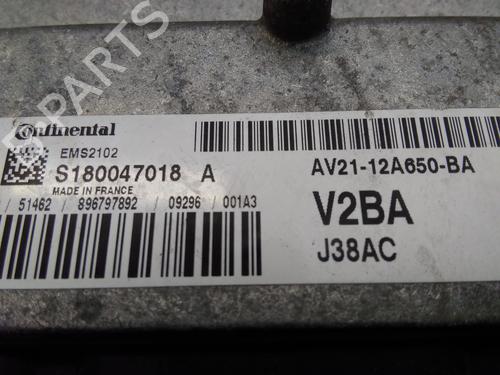 Engine control unit (ECU) FORD FIESTA VI (CB1, CCN) 1.25 | BP20529087M57 