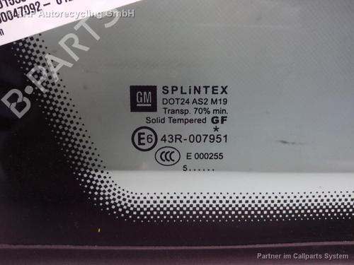 Front right quarter glass OPEL ZAFIRA / ZAFIRA FAMILY B (A05) 2.2 (M75) | BP20542141C112 
