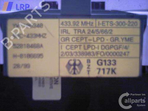 Instrument cluster LAND ROVER FREELANDER I Soft Top (L314) 1.8 i 16V 4x4 | BP20556490C47 