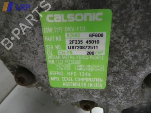 AC compressor NISSAN MICRA II (K11) 1.0 i 16V | BP20555791M34 