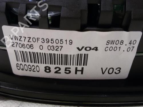 Used Instrument cluster VW POLO (9N_, 9A_) 1.9 TDI (101 hp) 20556592