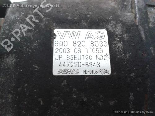 AC compressor VW POLO (9N_, 9A_) 1.2 | BP20555549M34 