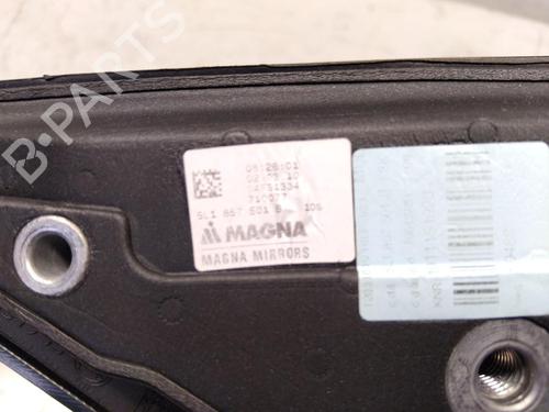 Left mirror SKODA YETI (5L) 2.0 TDI 4x4 | BP28157586C26 