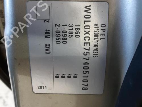 Engine OPEL MERIVA A MPV (X03) 1.8 (E75) | BP40541811M1  - Image 11