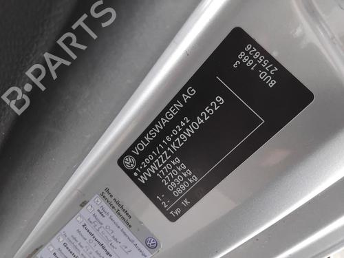 Rear parcel shelf VW GOLF VI (5K1) 1.4 | BP30136237C85 