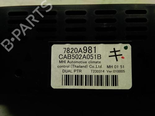 Climate control MITSUBISHI ECLIPSE CROSS (GK_, GL_) Plug-in Hybrid 4WD (GL3W) | BP37672707I5 - Image 2