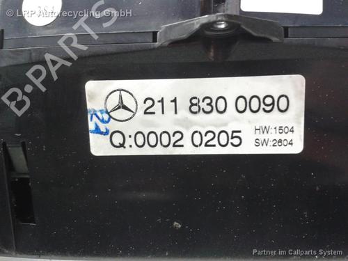 Climate control MERCEDES-BENZ E-CLASS (W211) E 200 CDI (211.004) | BP20555181I5 