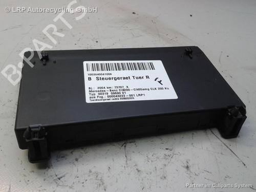Electronic module MERCEDES-BENZ CLK (C209) CLK 320 (209.365) | BP20575134M83