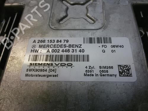 Used Engine control unit (ECU) MERCEDES-BENZ A-CLASS (W169) A 150 (169.031, 169.331) (95 hp) 20574704