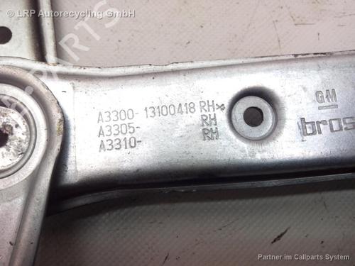Used Front right window mechanism OPEL ASTRA H (A04) 1.8 (L48) (125 hp) 20545528