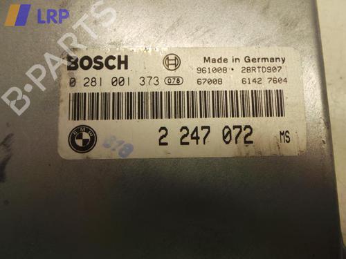 Engine control unit (ECU) BMW 5 (E39) 525 tds | BP20574655M57 