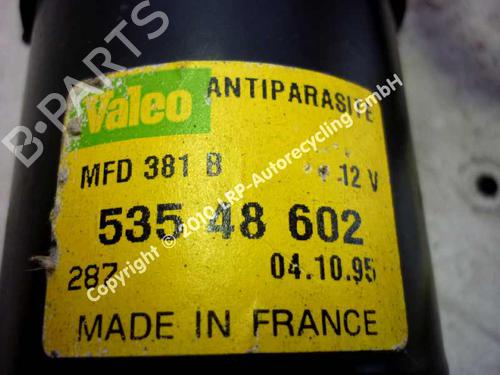 Front wiper motor PEUGEOT 406 (8B) 1.8 16V | BP20585819M29 