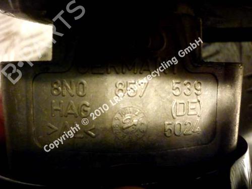 Left mirror AUDI TT Roadster (8N9) 1.8 T quattro | BP20534129C26 